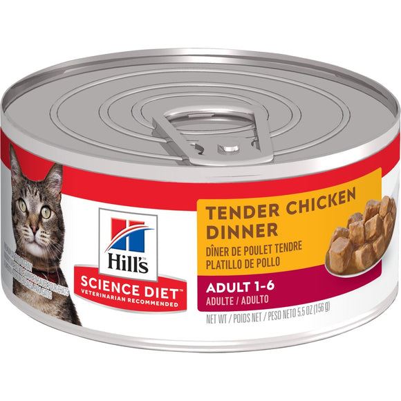 Hill's® Science Diet® Adult Tender Chicken Dinner cat food
