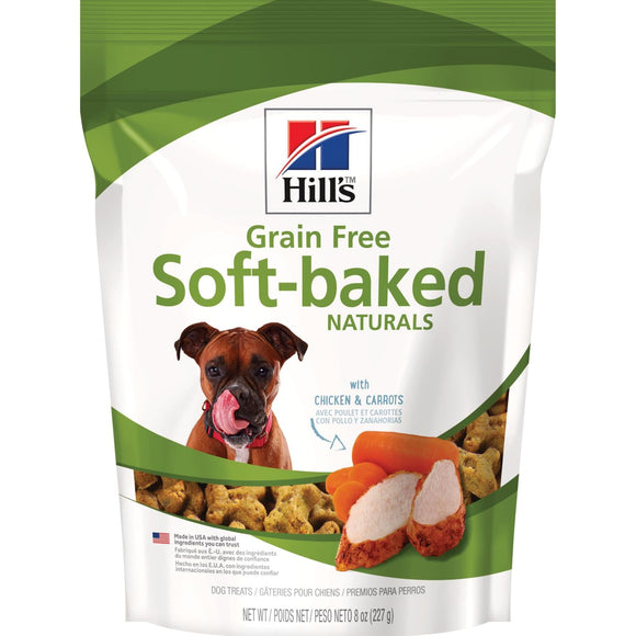 Hill's Grain Free Soft-Baked Naturals with Chicken & Carrots dog treats