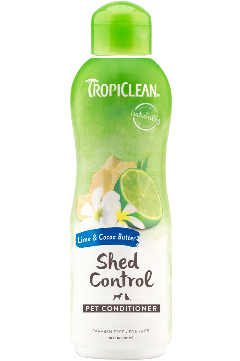 TropiClean Lime Cocoa Butter Shed Control Conditioner for Pets