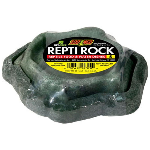 REPTI ROCK FOOD AND WATER DISH COMBO