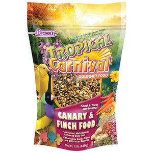 TROPICAL CARNIVAL CANARY AND FINCH FOOD