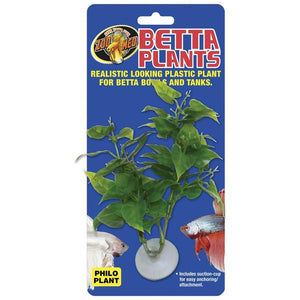 ZOO MED BETTA PLANTS PHILO PLASTIC PLANT