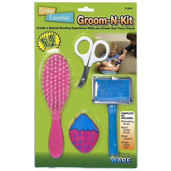 GROOM-N-KIT FOR SMALL ANIMALS