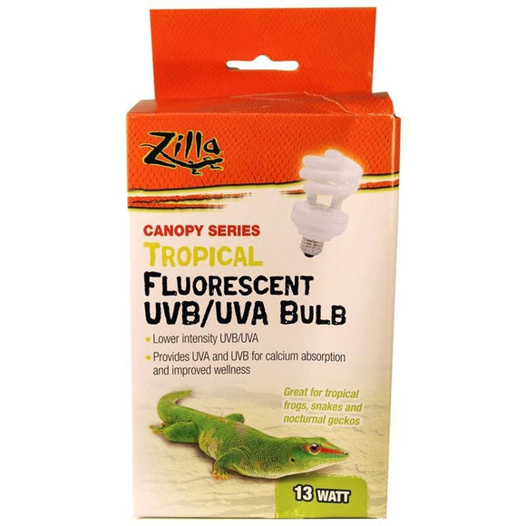 Zilla Canopy Series Tropical Fluorescent UVB/UVA Bulb